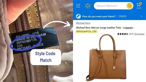 Michael Kors model number lookup